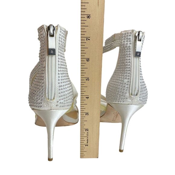 Vince Camuto Imagine IM- Prest, Pure White Deluxe Satin Women's US 8M - Picture 8 of 16